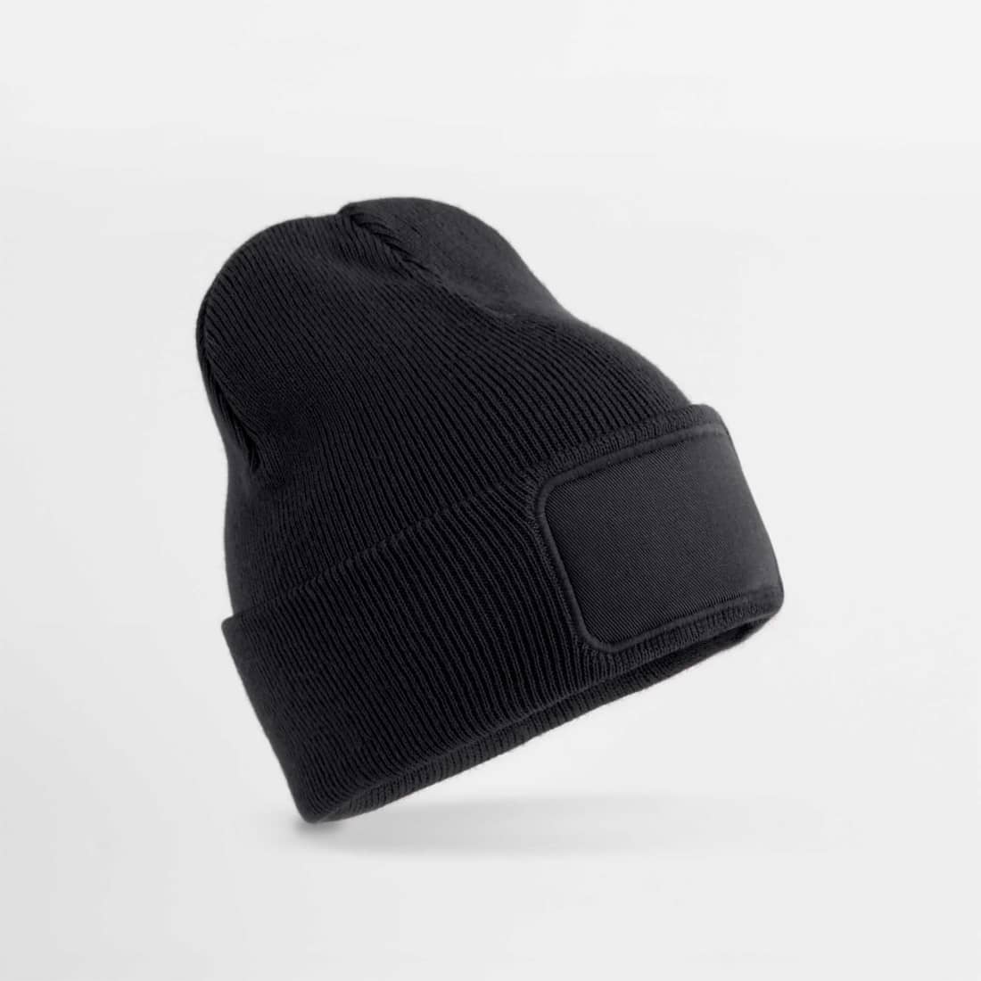 Beechfield Original Patch Beanie – Black