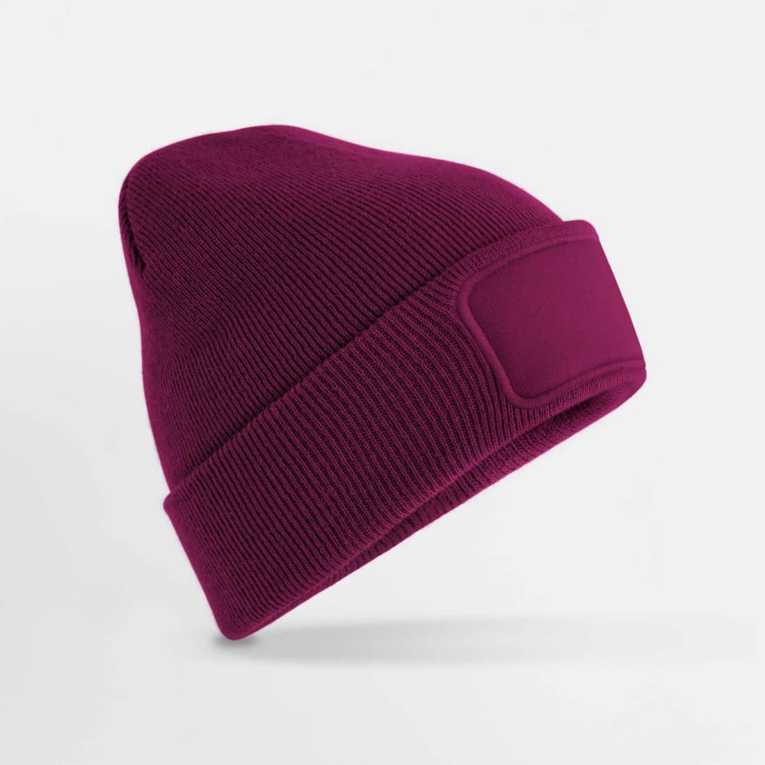 Beechfield Original Patch Beanie – Burgundy