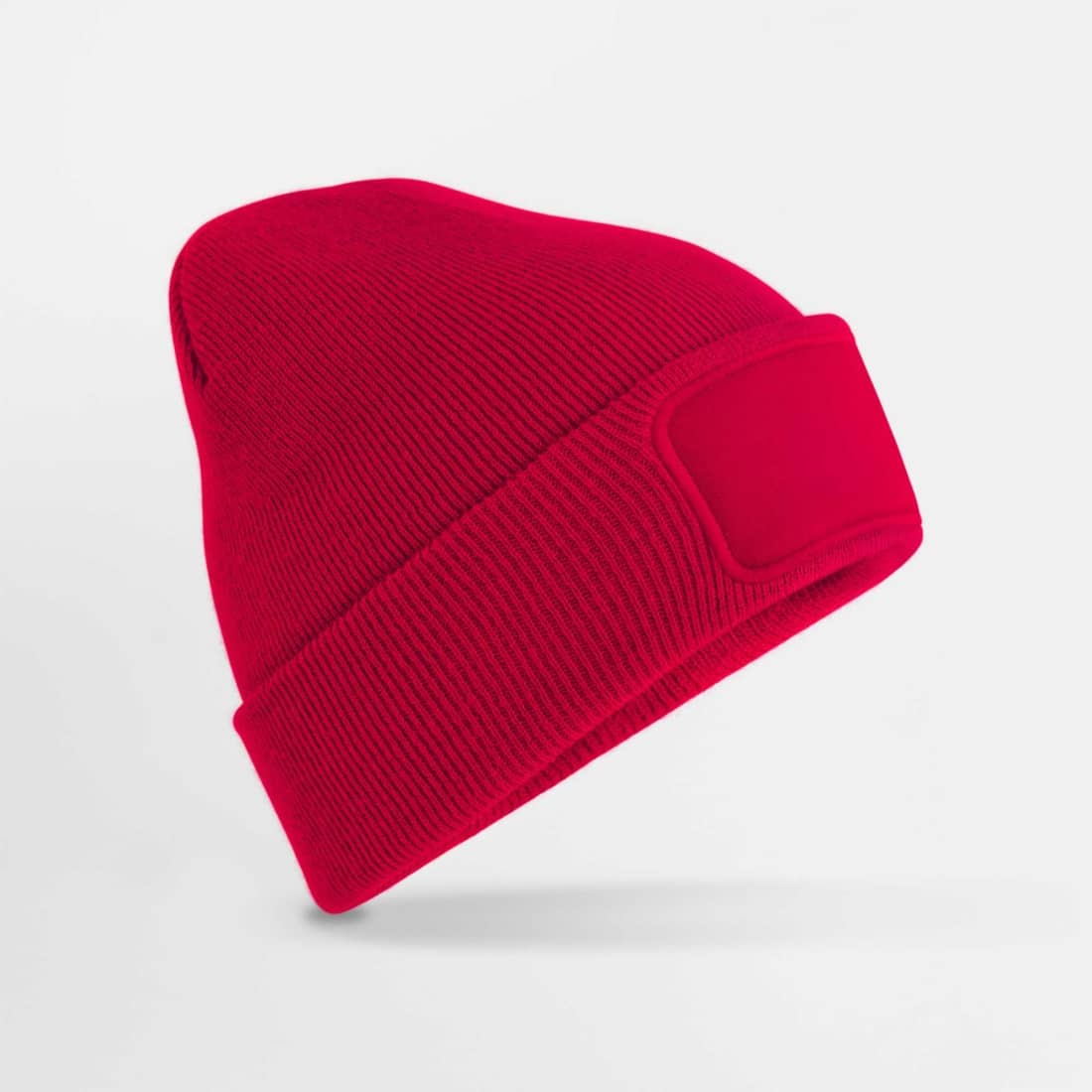 Beechfield Original Patch Beanie – Classic Red