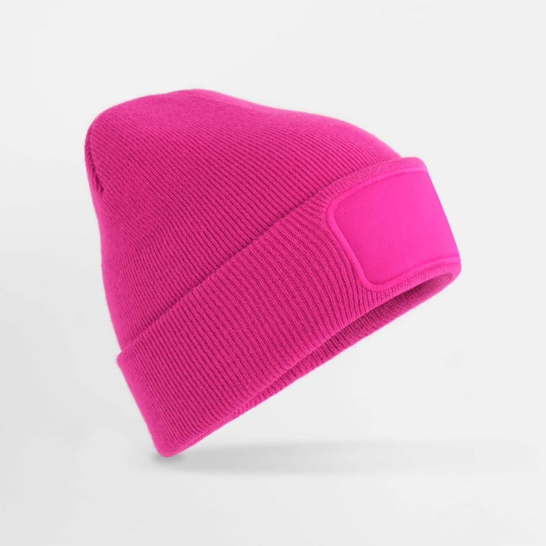 Beechfield Original Patch Beanie – Fuchsia