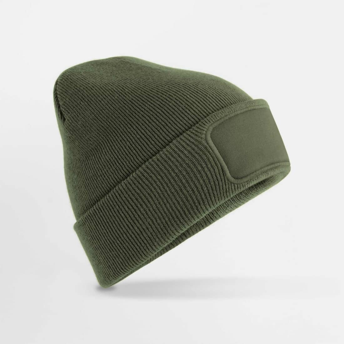 Beechfield Original Patch Beanie – Olive Green