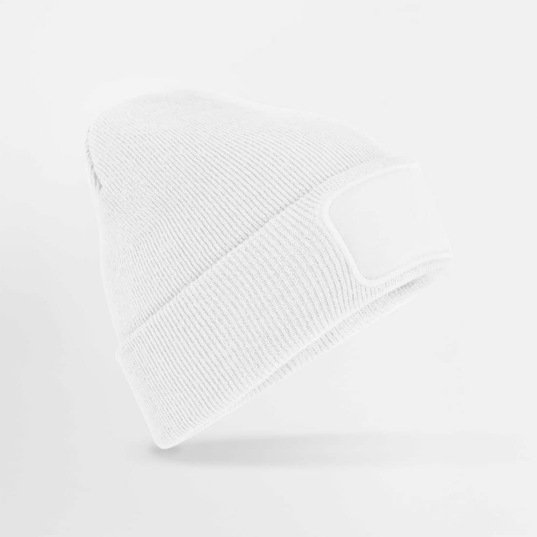 Beechfield Original Patch Beanie – White