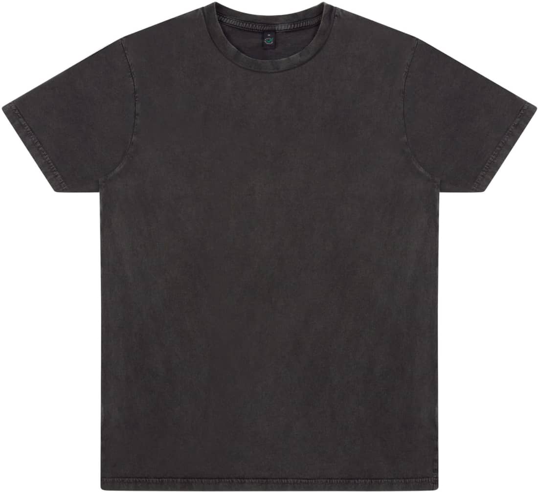 EarthPositive EP01 Bio-T-Shirt – Stone Washed Black