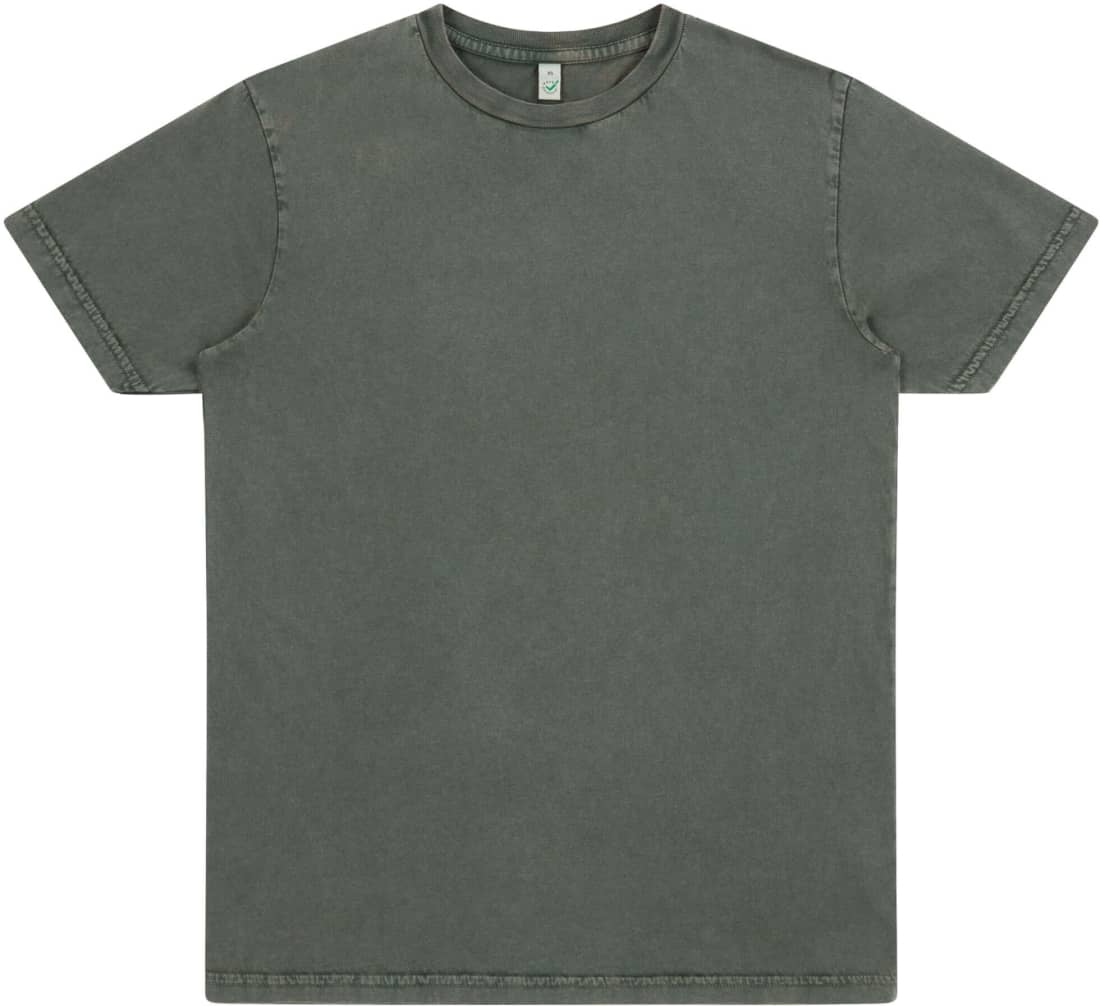 EarthPositive EP01 Bio-T-Shirt – Stone Washed Green
