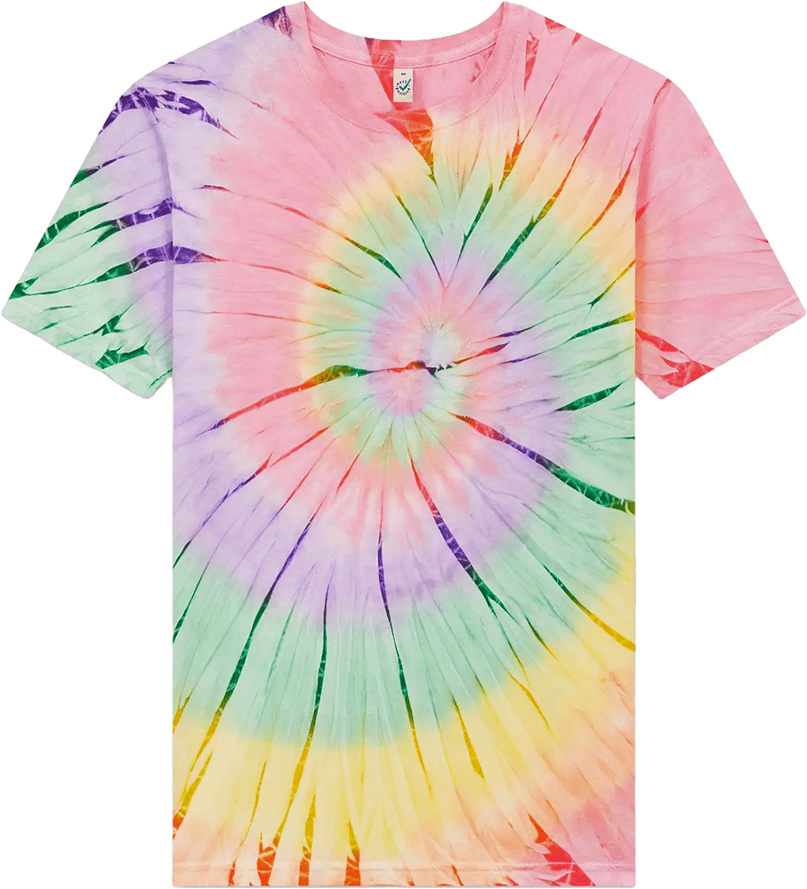 EarthPositive EP01 Bio-T-Shirt – Tie Dye Rainbow