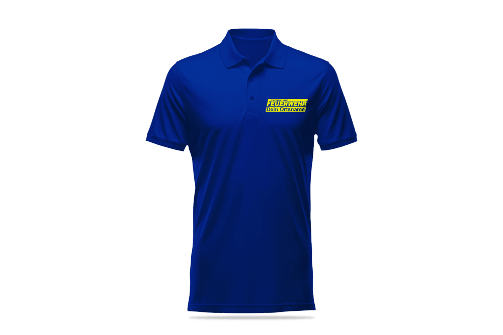 Freiwillige Feuerwehr Performance Polo Shirt – Signal Edition - Magic Stars Solutions