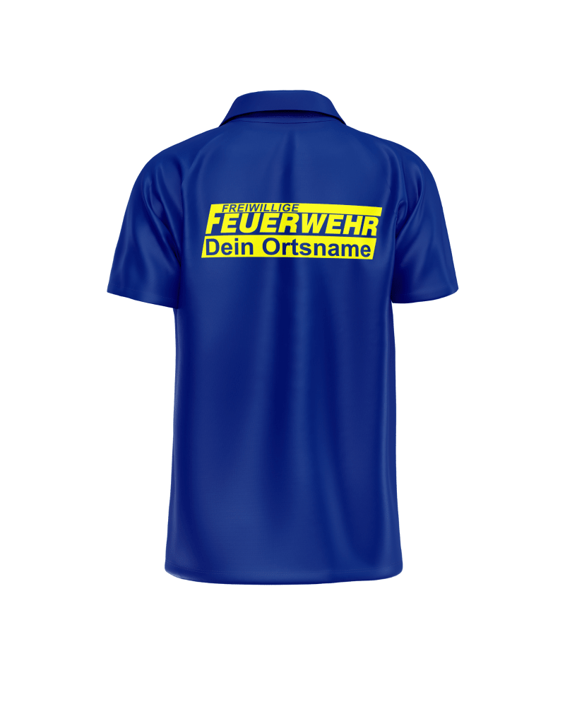 Freiwillige Feuerwehr Performance Polo Shirt – Signal Edition - Magic Stars Solutions
