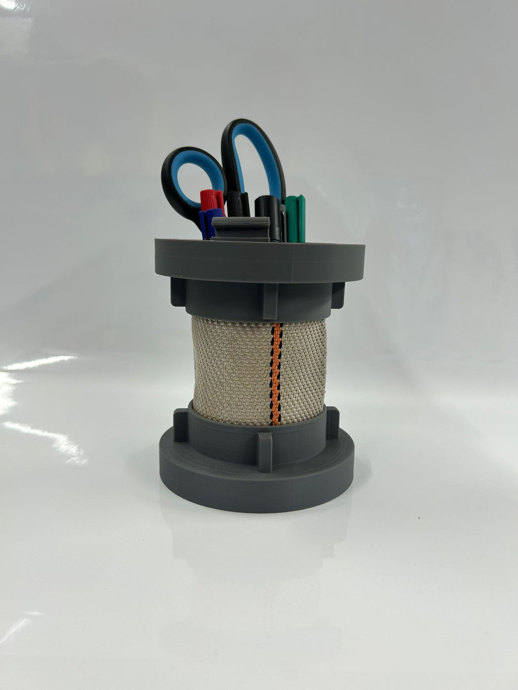 Stiftehalter aus echtem B - Feuerwehrschlauch & 3D - Druck - Magic Stars Solutions